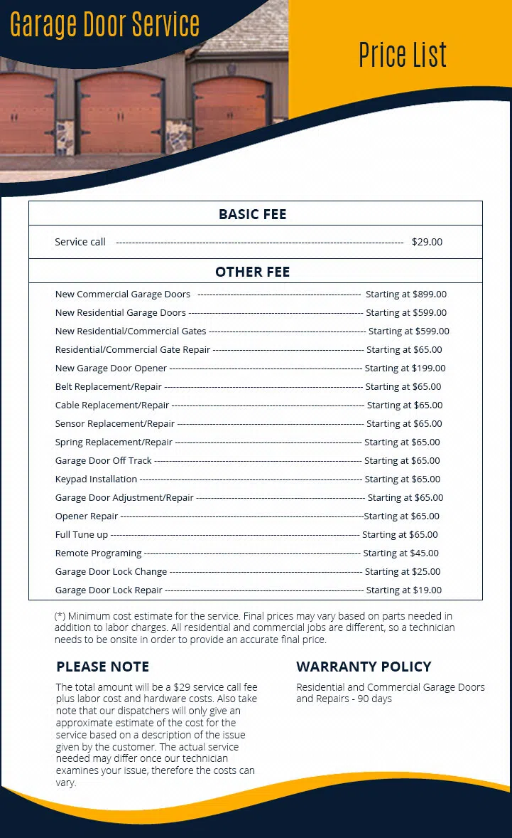 Global Garage Door Service Seattle, WA 206-237-0218